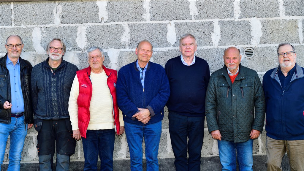 Det kræver måneders slid at skabe et rally for klassiske biler. Michael Eisenberg, Per Vilslev, løbsleder Erik Andersen, Poul Rasmussen, Jørgen Esbensen, Poul Henrik Lehrmann og Carsten Brandrup har det hele på plads i Oresund Rally.
(Foto: Intercom)